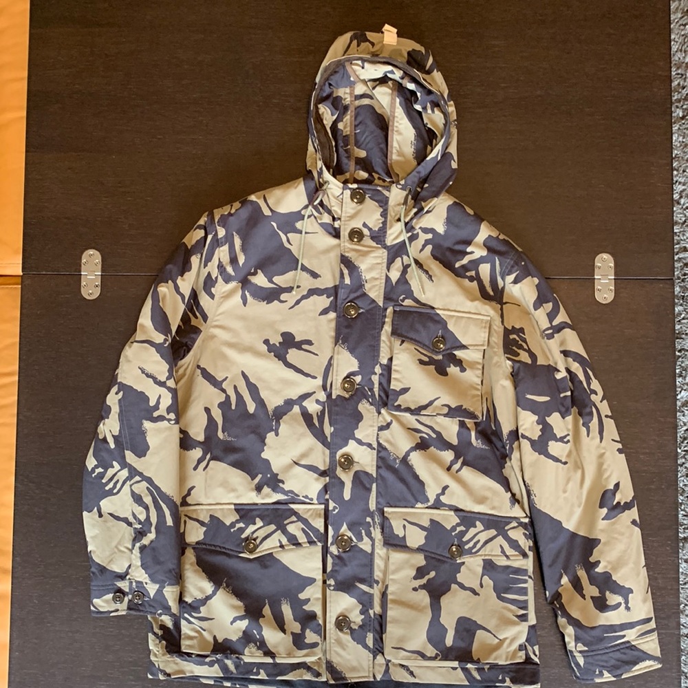 J. Crew Mid Weight Camo Jacket